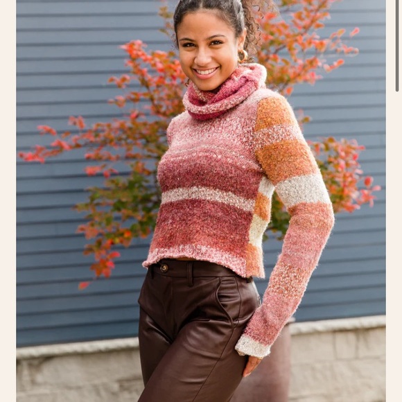 NWT Free People My Girl Turtleneck Sweater - Picture 5 of 10